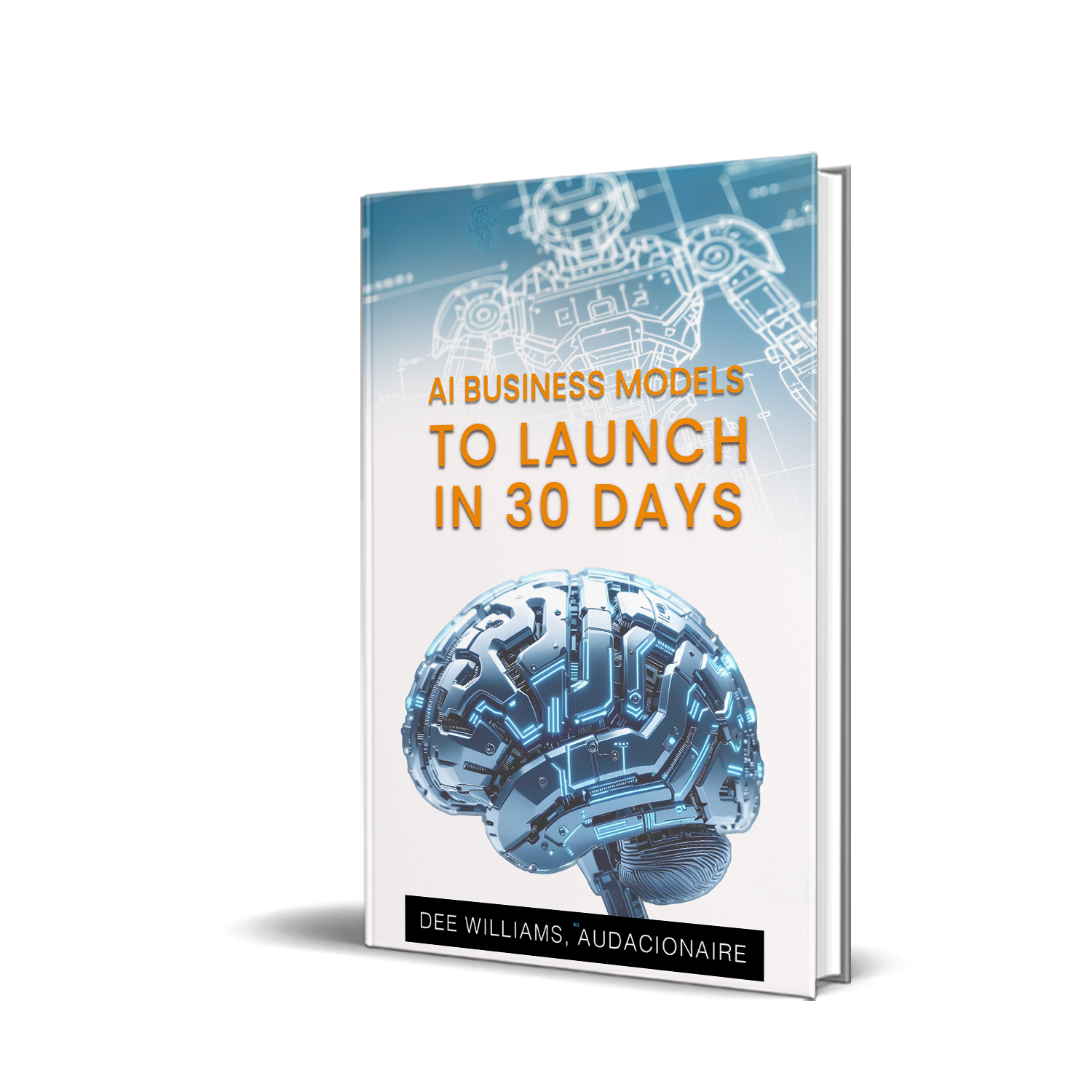 Cover: 5 AI Business Models book mockup